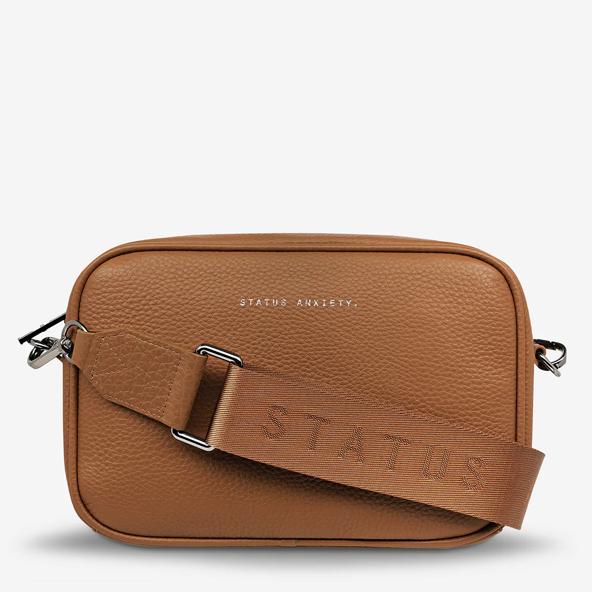 Plunder Bag With Dual Straps - Camel - Image 4