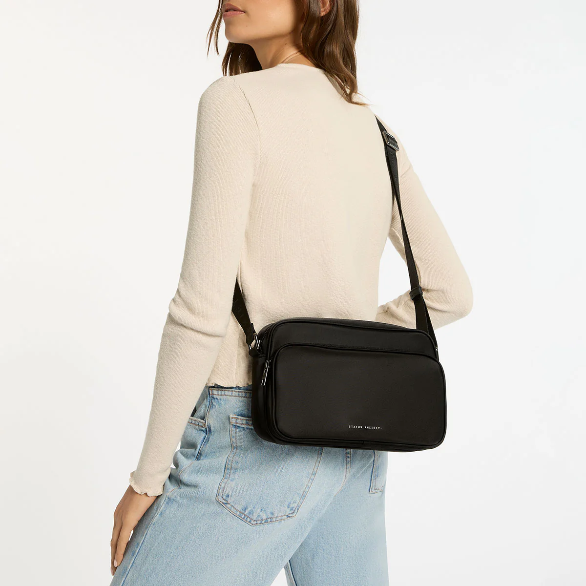 Rani Recycled Bag - Black - Image 8