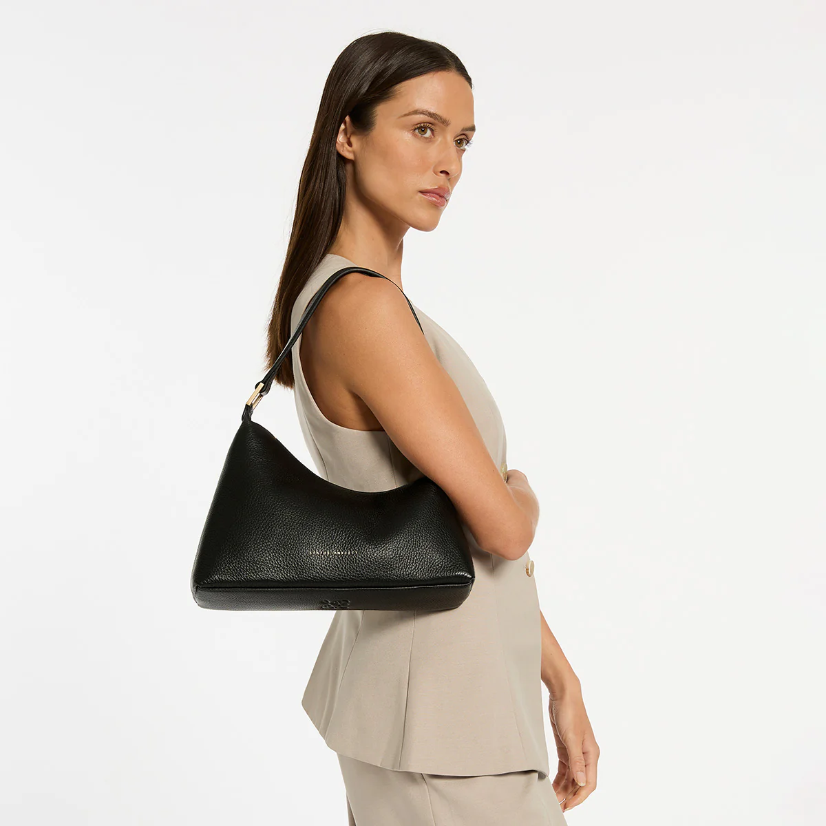 Reverie Bag - Black/Brushed Gold - Image 2