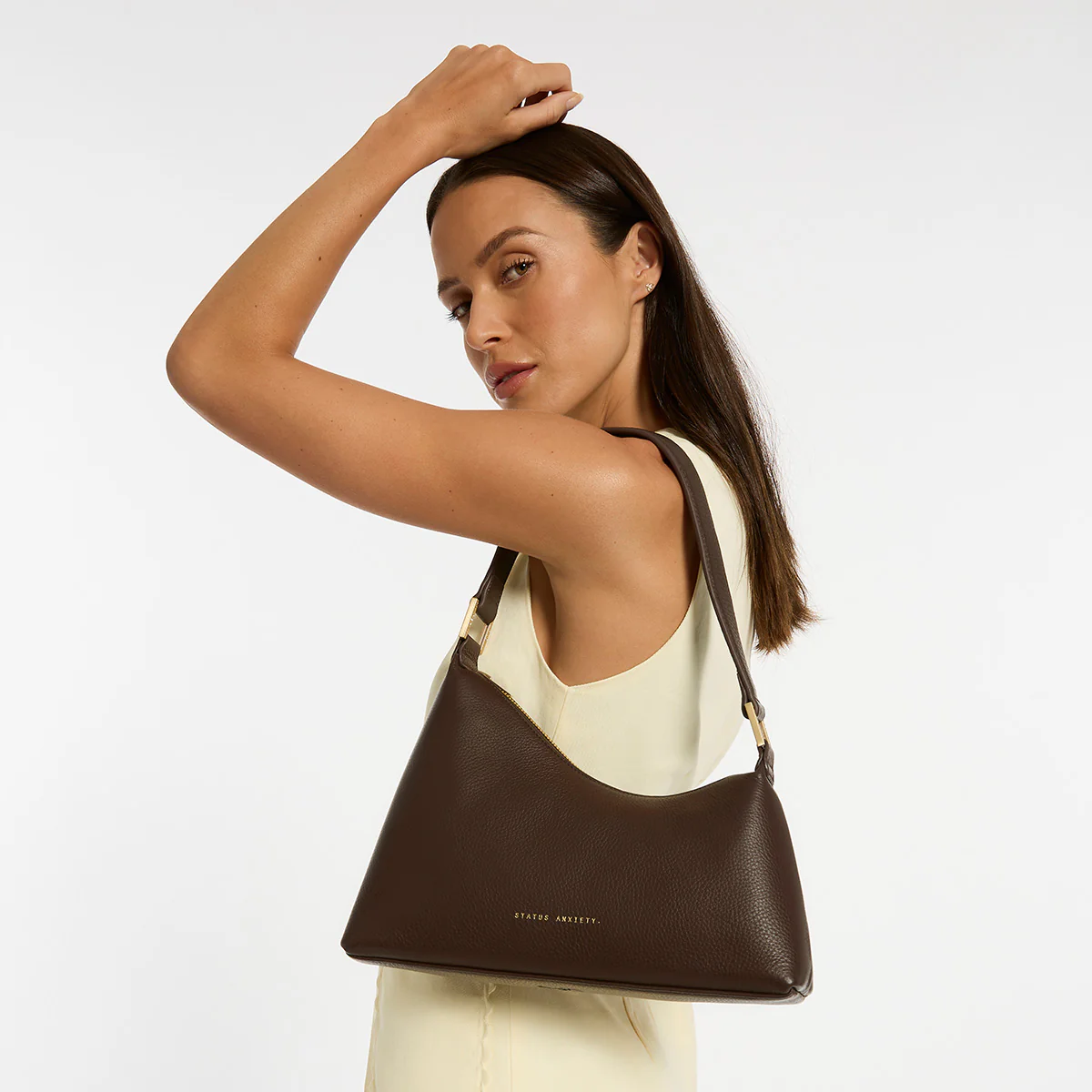 Reverie Bag - Cocoa/Brushed Gold - Image 2