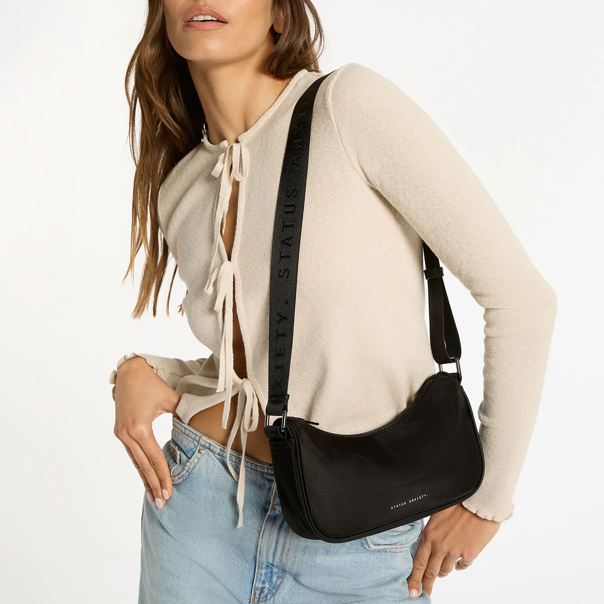 Vida Recycled Bag - Black - Image 2