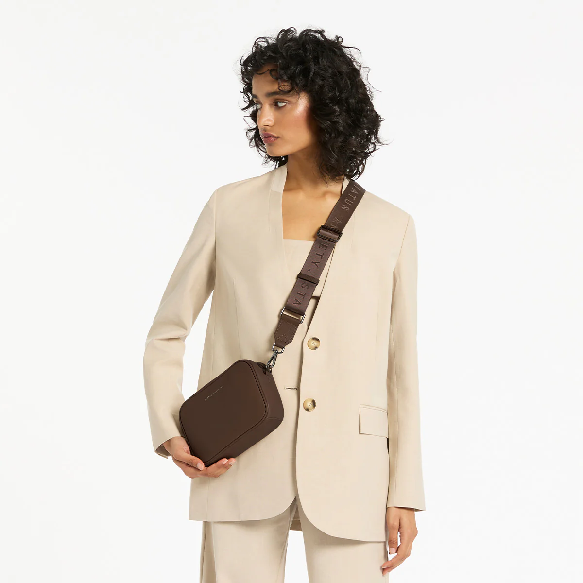 Web Strap Medium - Cocoa - Image 2